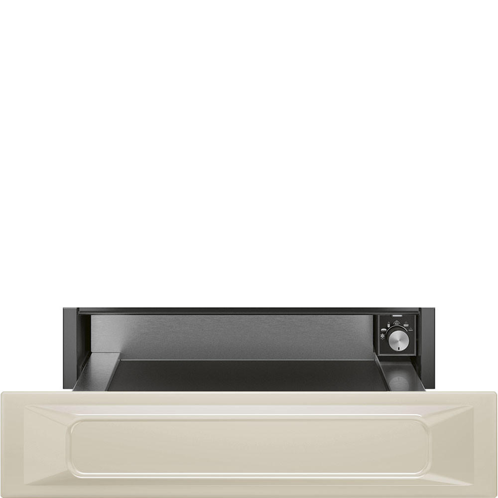 WÄRMESCHUBLADE CPR915P  - Edelstahlfarben/Creme, Basics, Metall (59,7/13,5/53,8cm) - SMEG
