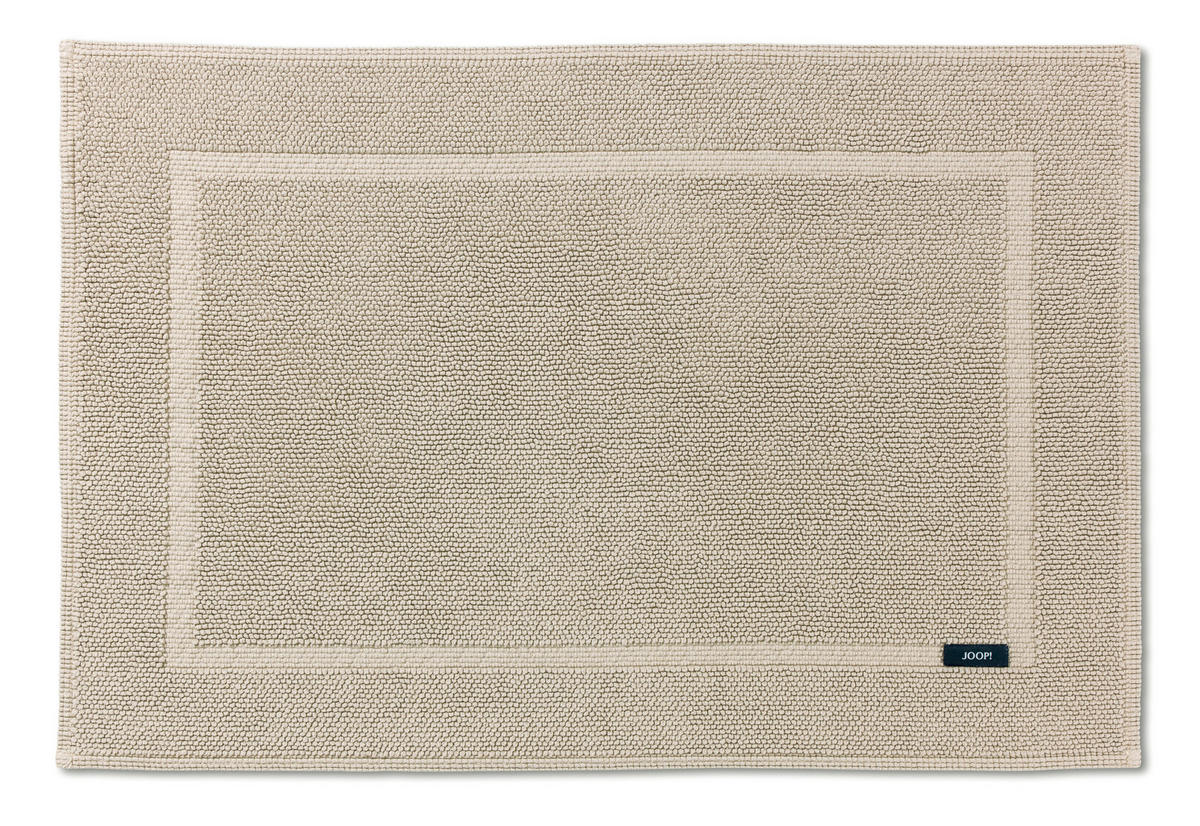 BADTEPPICH Pearl Sandfarben 50/70 cm  - Sandfarben, Basics, Textil (50/70cm) - Joop!