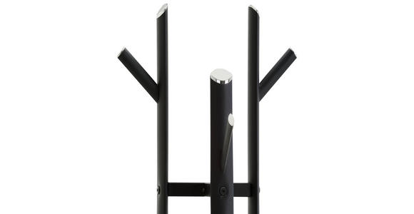 KLEIDERSTÄNDER in Schwarz 35,5/173/28,5 cm   - Schwarz, Basics, Metall (35,5/173/28,5cm) - Xora