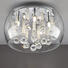 DECKENLEUCHTE - Chromfarben, Design, Glas/Metall (40/27,5cm) - Ambiente