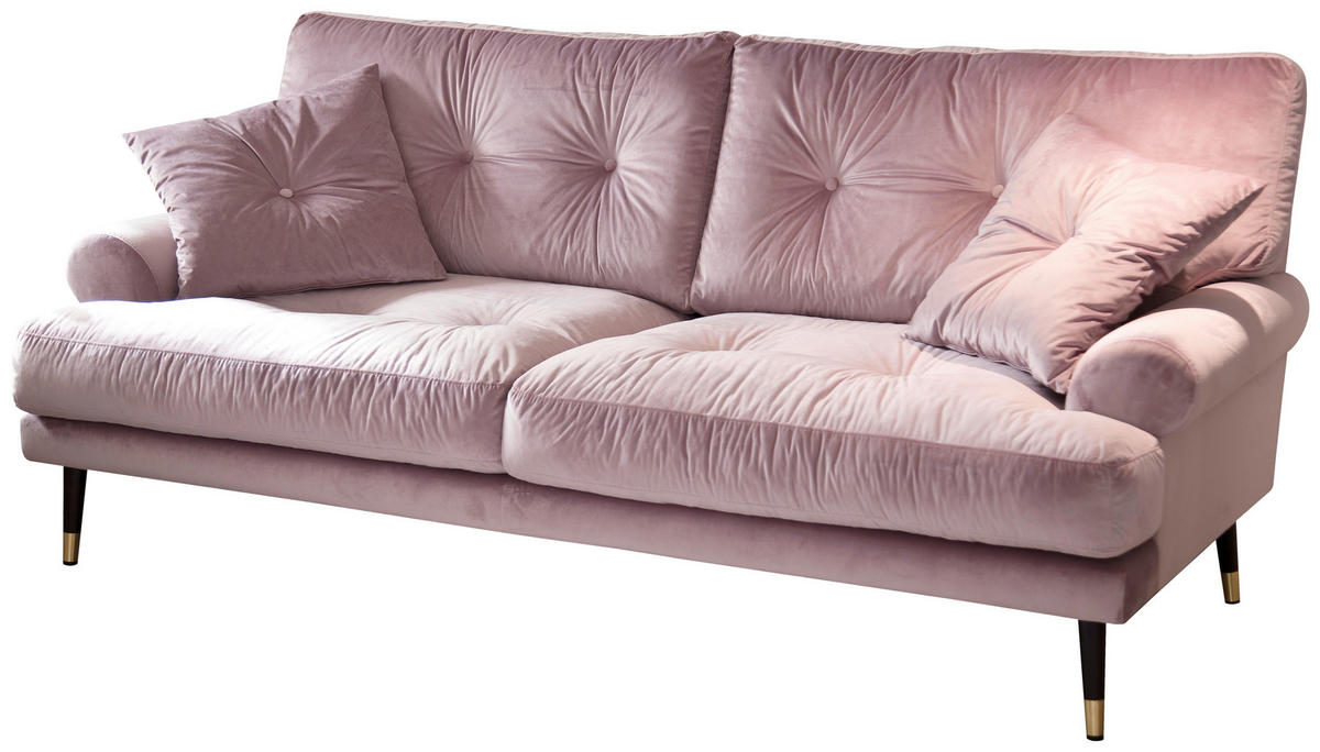 2-SITZER-SOFA TOKIO-2S SOFA Samt Flieder  - Flieder, MODERN, Textil (180/89/100cm) - MID.YOU