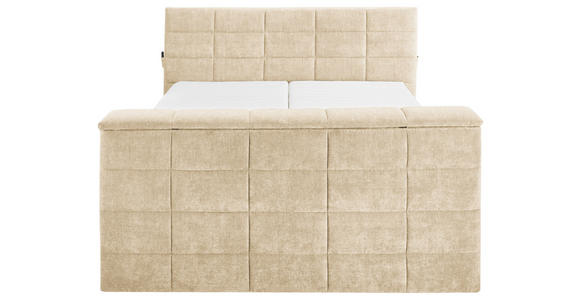 BOXSPRINGBETT 180/200 cm  in Sandfarben  - Sandfarben, KONVENTIONELL, Textil (180/200cm) - Carryhome