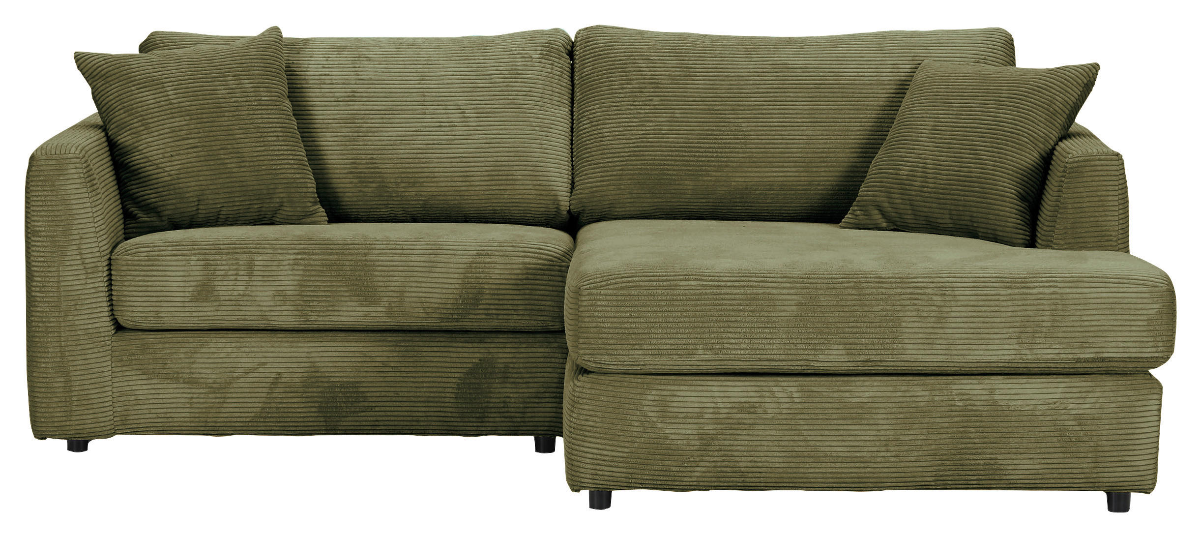 Carryhome ROHOVÁ SEDAČKA, textil, tmavě zelená