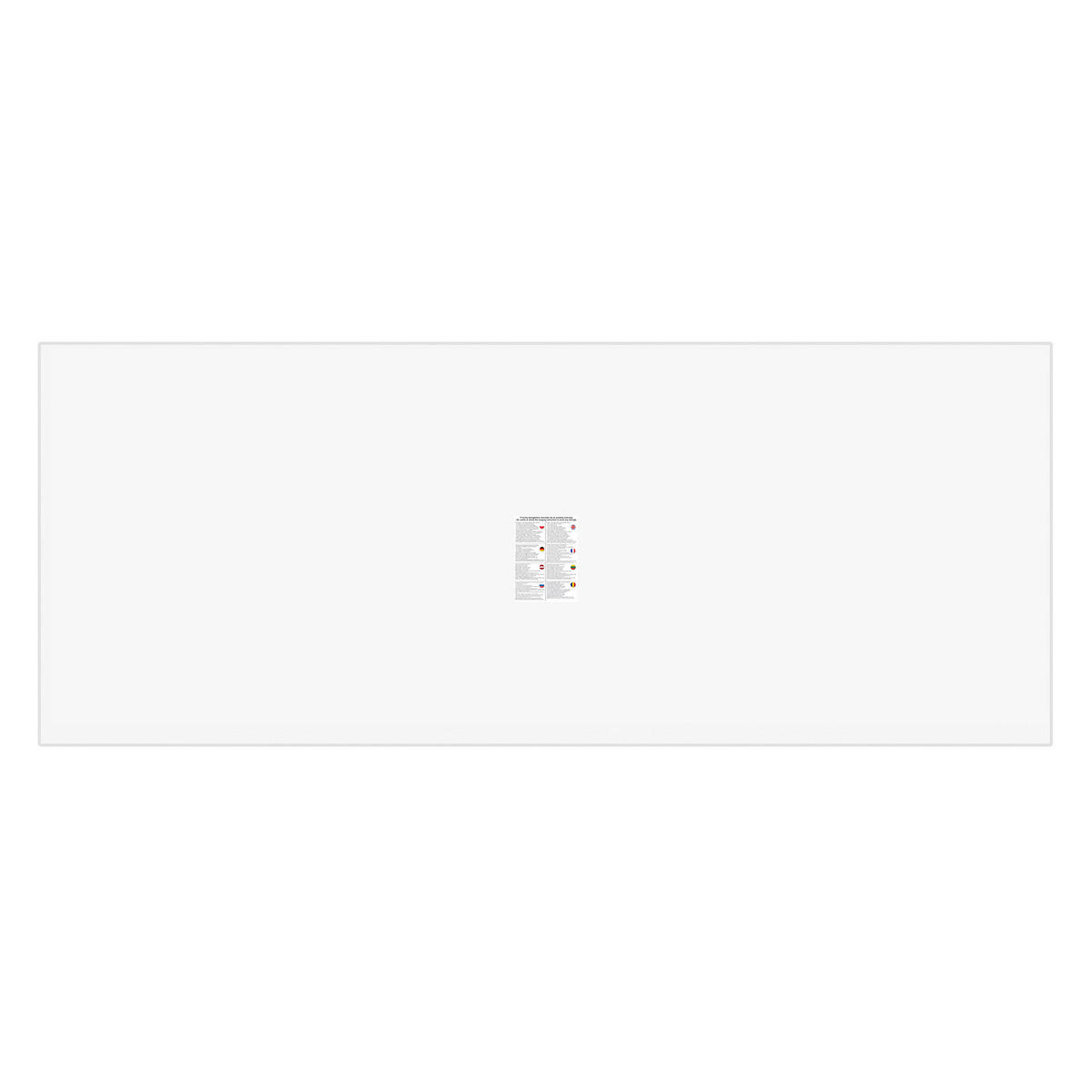 GLASBILD Landschaft & Natur 125/50 cm  - Multicolor, Basics, Glas/Papier (125/50cm)