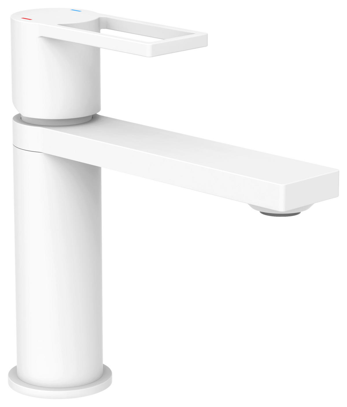 WASCHTISCHARMATUR 33018  - Weiß, Basics, Metall (5/18/18cm) - Schütte