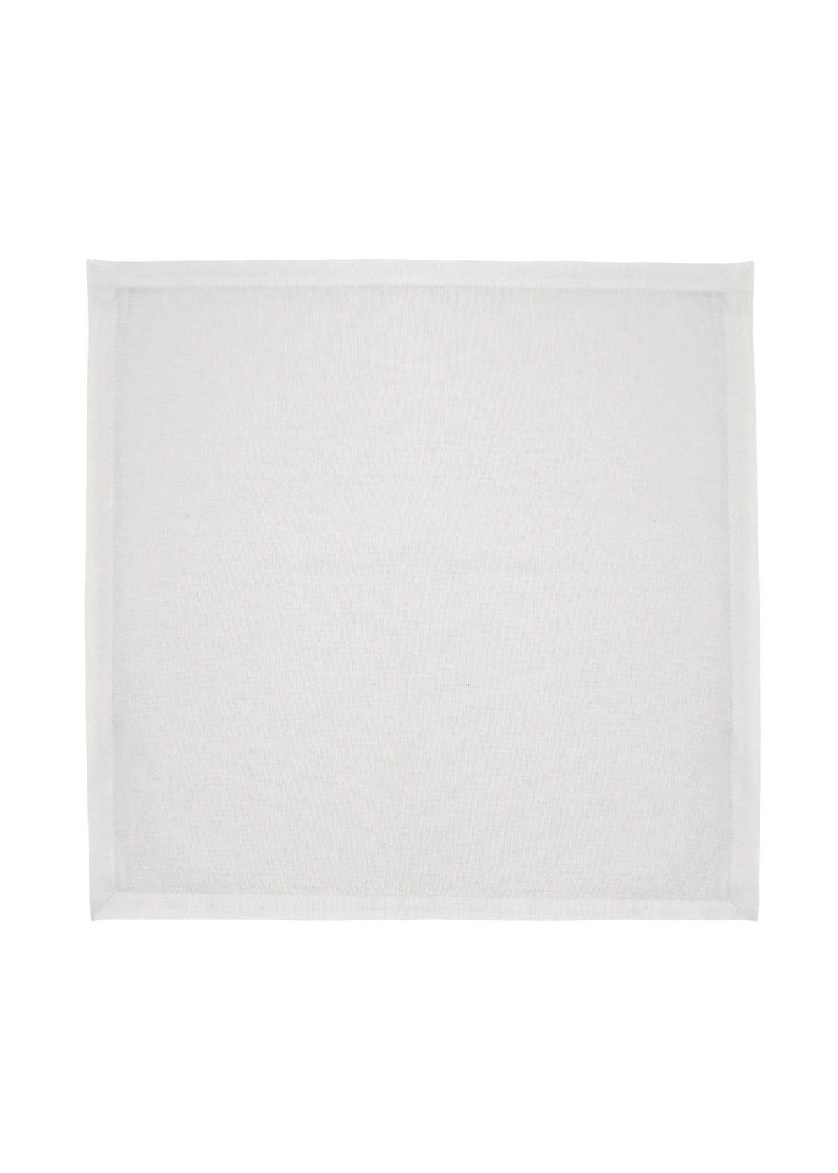 STOFFSERVIETTE  45/45 cm   - Weiß, Basics, Textil (45/45cm) - Bio:Vio