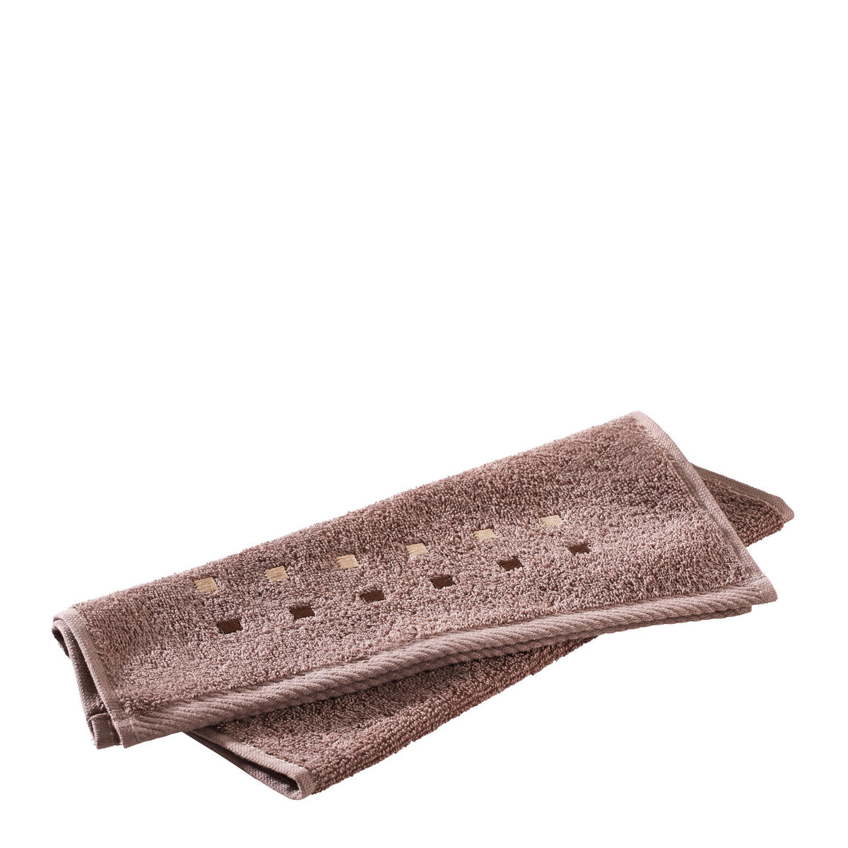 GÄSTETUCH Quattro Taupe 4-teilig 30/50 cm  - Taupe, Basics, Textil (30/50cm) - Esposa