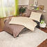 BETTWÄSCHE Satin Taupe 155/220 cm - Taupe, Basics, Textil (155/220cm) - AMBIENTE