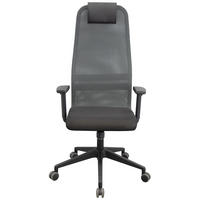 STOLICA OKRETNA  siva, crna  metal, tekstil  - siva/crna, Konvencionalno, metal/tekstil (68/118-130/71cm)