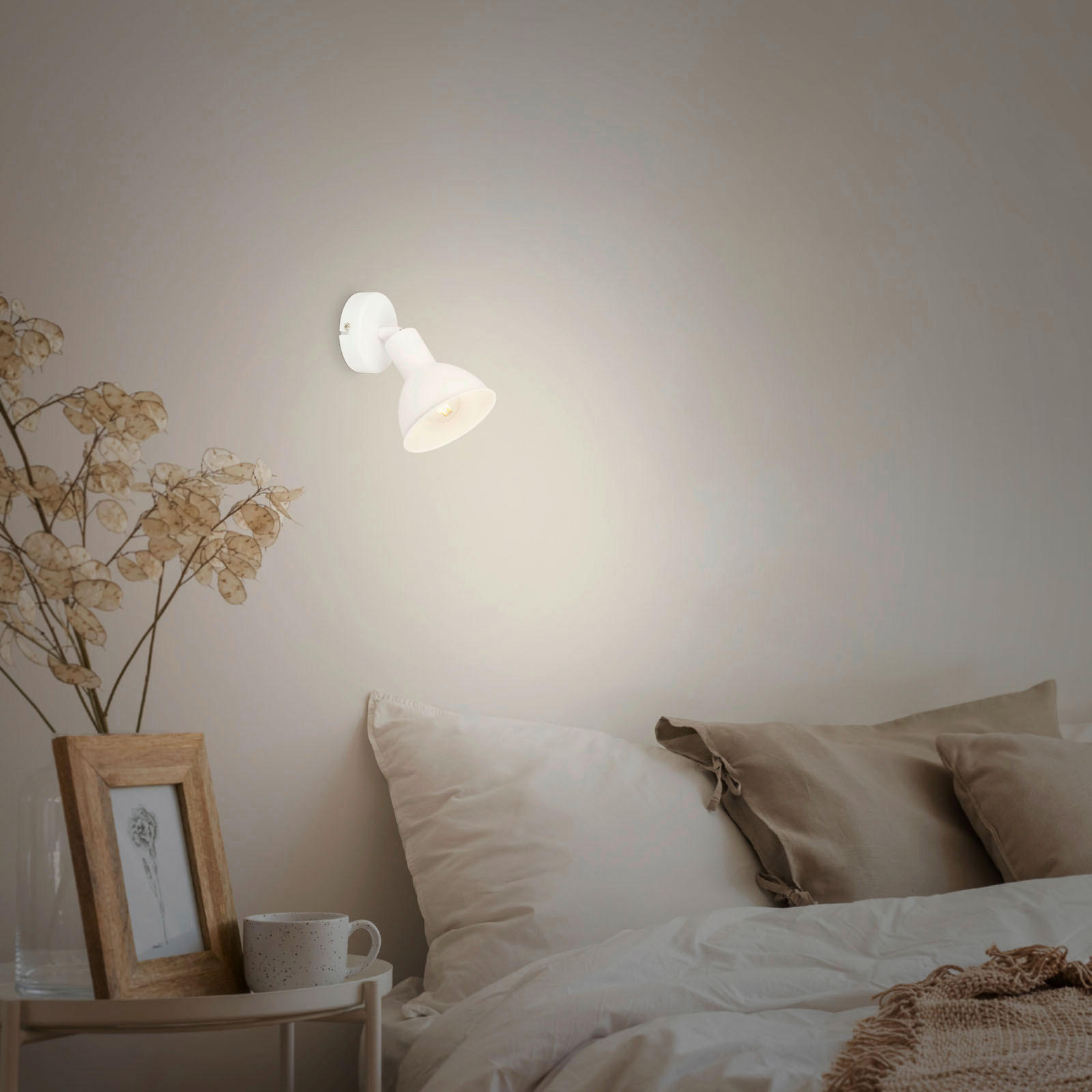BODOVÉ LED SVĚTLO, 9/11 cm - bílá, Design, kov (9/11cm)