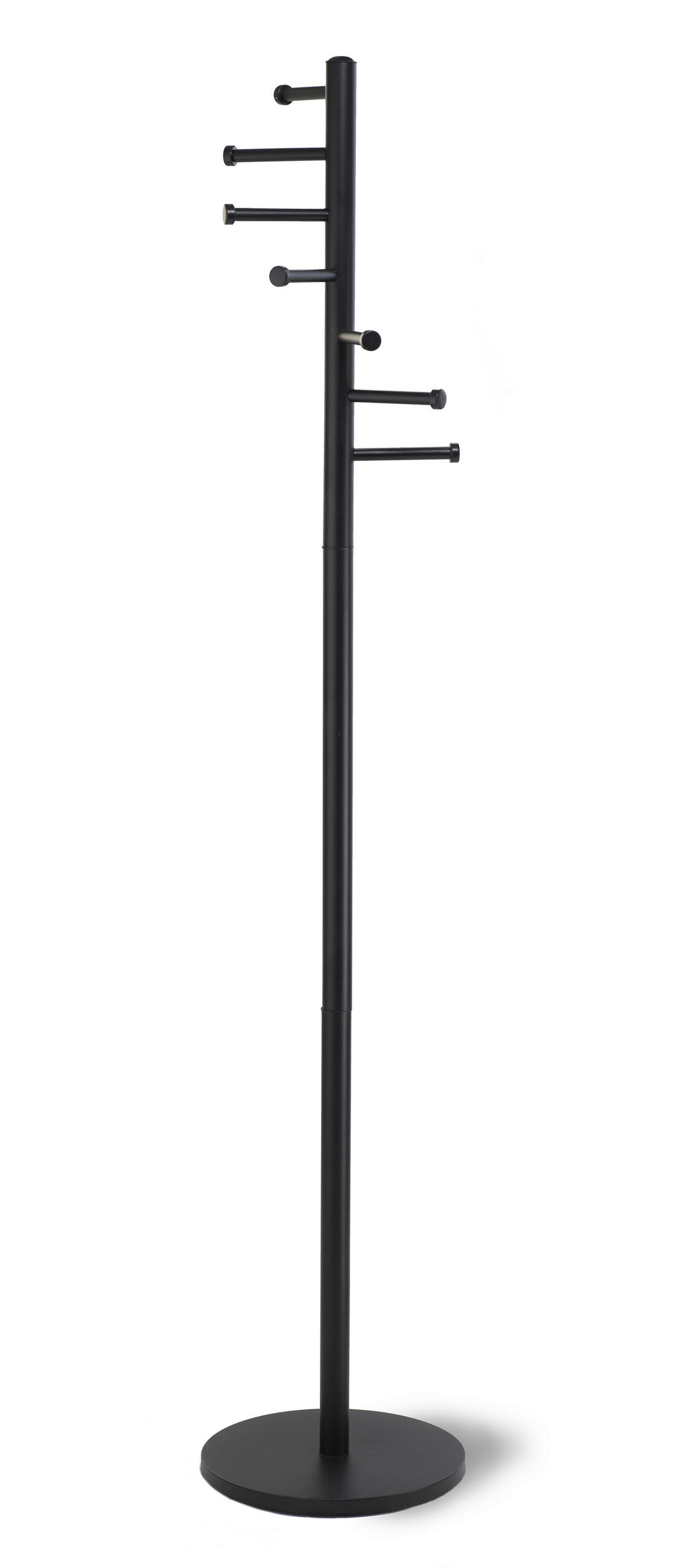 KLEIDERSTÄNDER in Schwarz 35/177/35 cm   - Schwarz, Design, Metall (35/177/35cm)