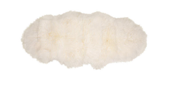 SCHAFFELL 65/145 cm Albany  - Weiß, Trend, Fell (65/145cm) - Linea Natura