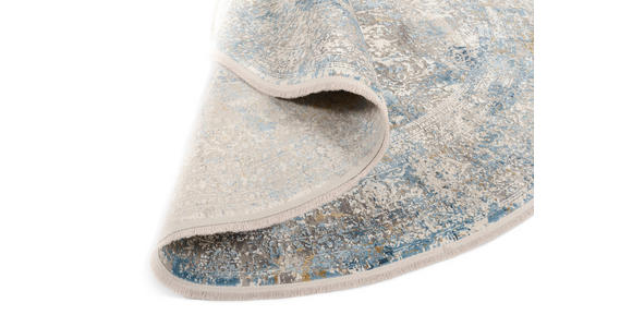 WEBTEPPICH 240 cm Avignon Blau, Grau rund  - Blau/Grau, Design, Textil (240cm) - Dieter Knoll