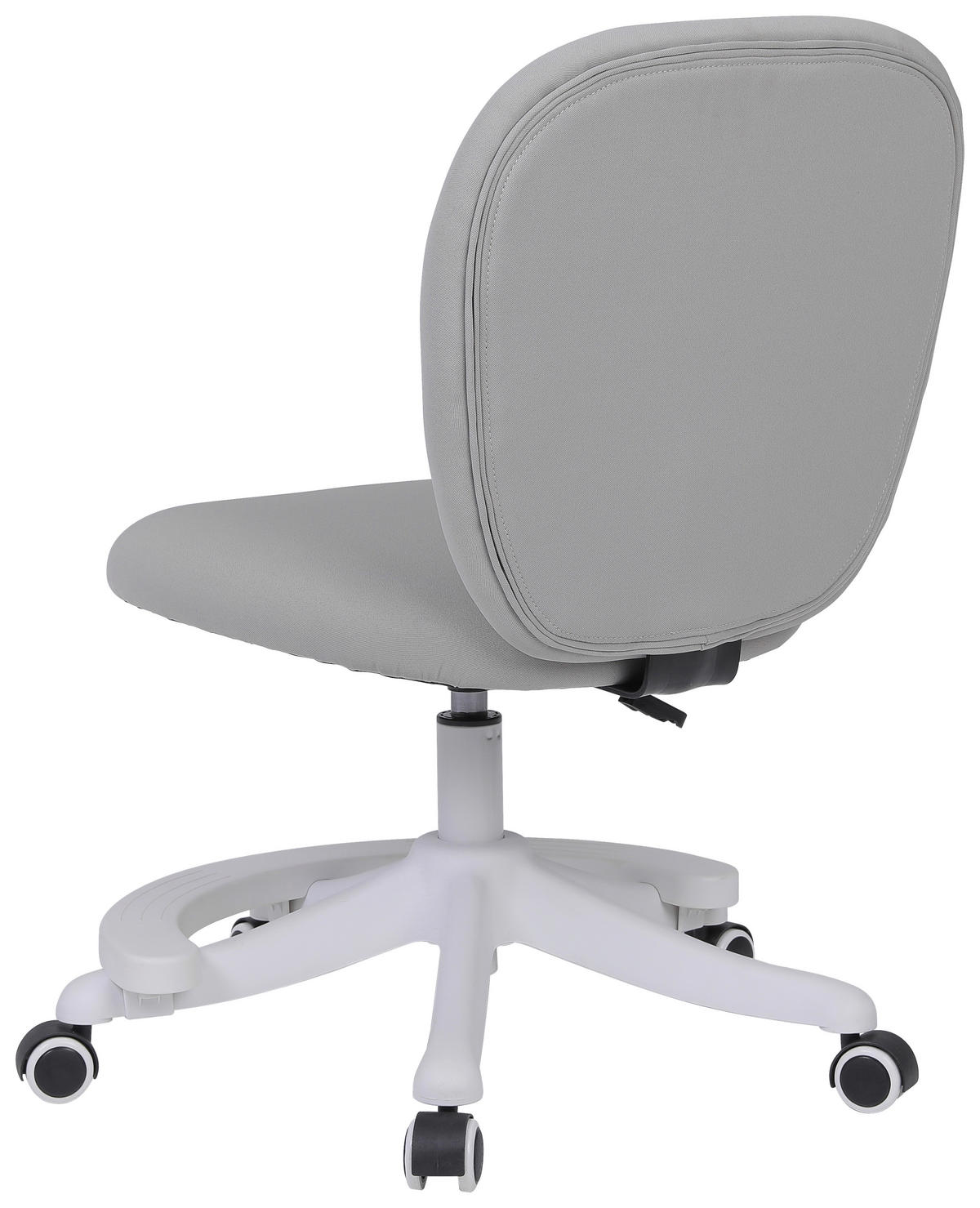 OTOČNÁ ŽIDLE PRO MLÁDEŽ, síťovina, šedá, bílá - šedá/bílá, Moderní, kov/textil (50/86-94/61cm) - Boxxx