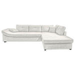 ECKSOFA  in Cord Naturfarben  - Schwarz/Naturfarben, KONVENTIONELL, Holz/Textil (298/202cm) - Carryhome