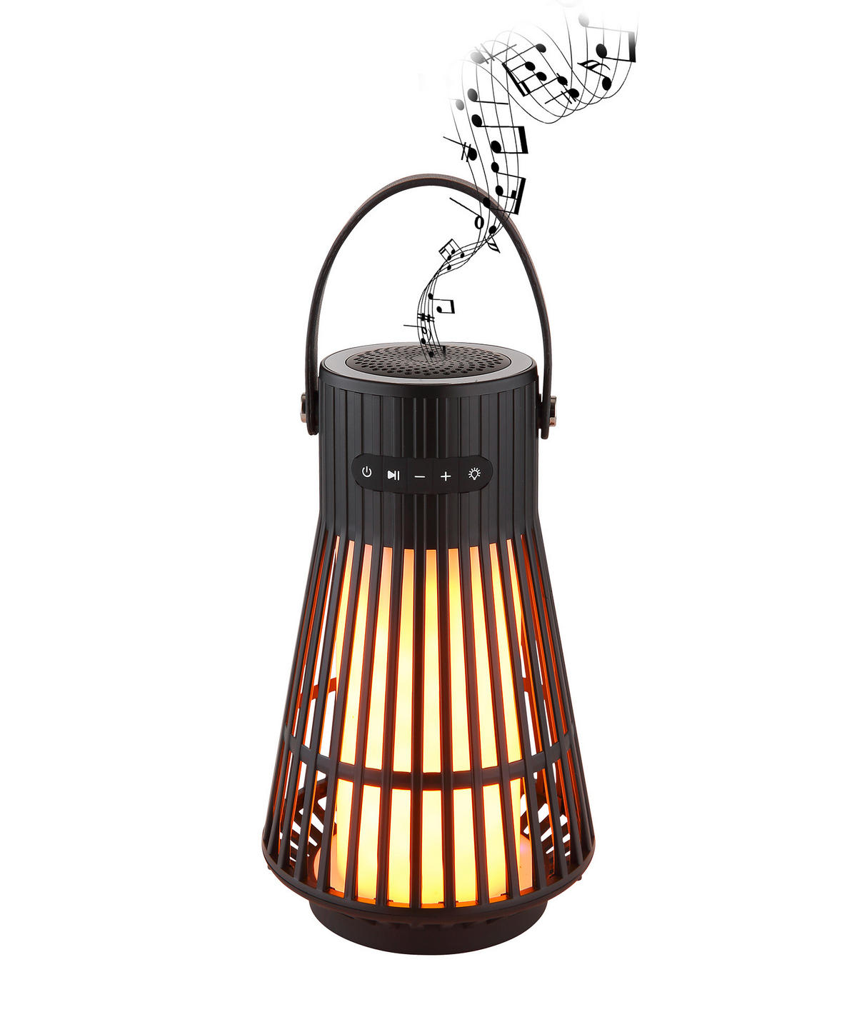 LED-DEKOLEUCHTE - Opal/Schwarz, Basics, Kunststoff (11,3/18,8cm) - Globo