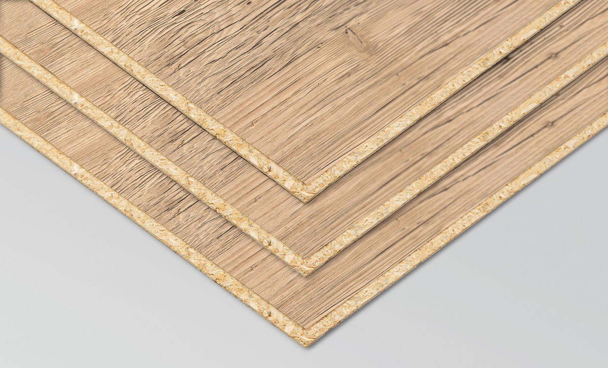 DECOWALL NAMUR FICHTE 3 Stück  - Fichtefarben, Basics, Naturmaterialien (125/66/1.2cm) - Egger Holzwerkstoffe