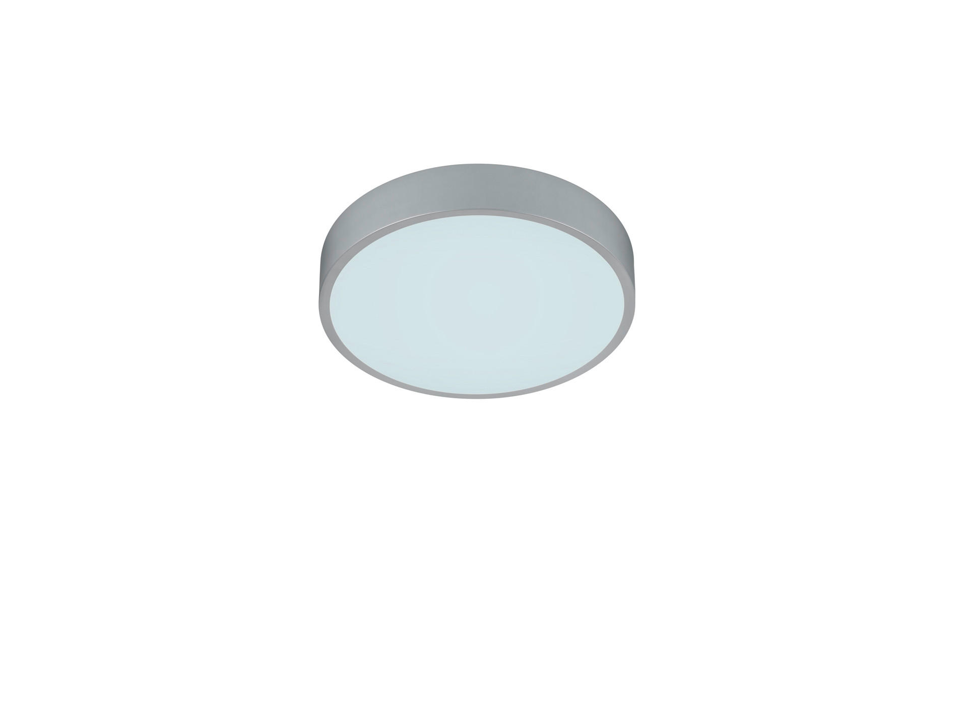 LED-DECKENLEUCHTE  31/6,5 cm    - Titanfarben, Basics, Metall (31/6,5cm) - Trio Leuchten