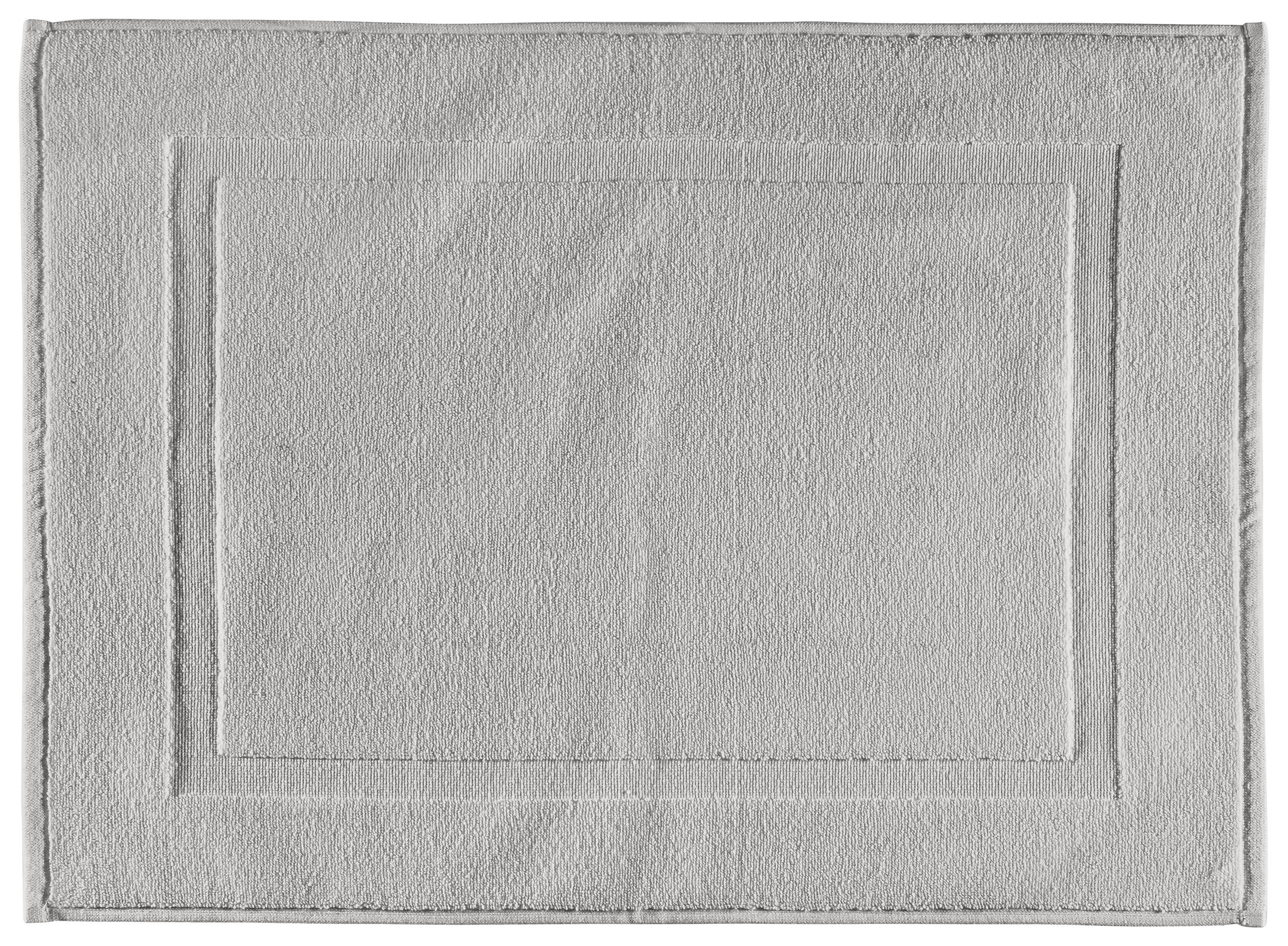 KOPALNIŠKA PREPROGA QUATTRO  siva 70/50 cm  - siva, Basics, tekstil (70/50cm) - Esposa