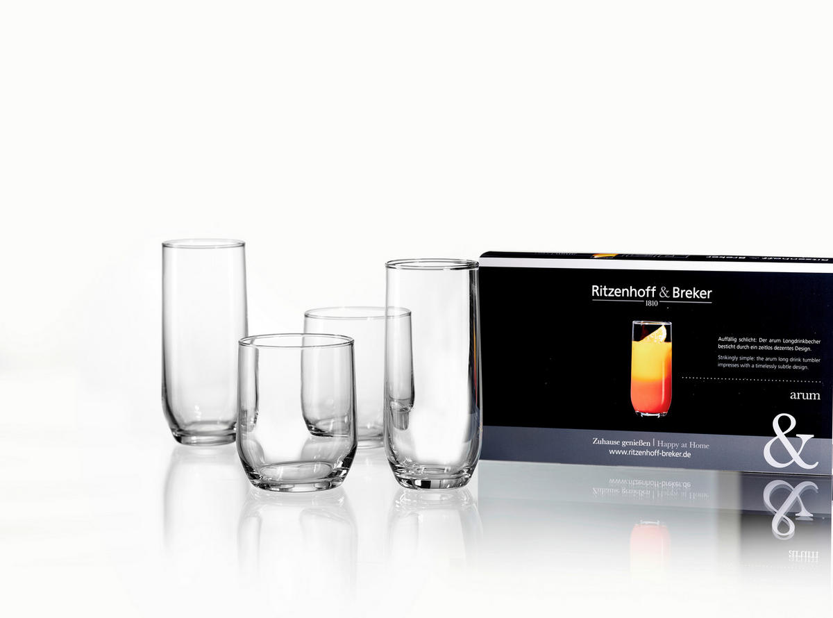 GLÄSERSET RAM  3-teilig  - Klar, KONVENTIONELL, Glas (25/6/15cm) - Ritzenhoff Breker