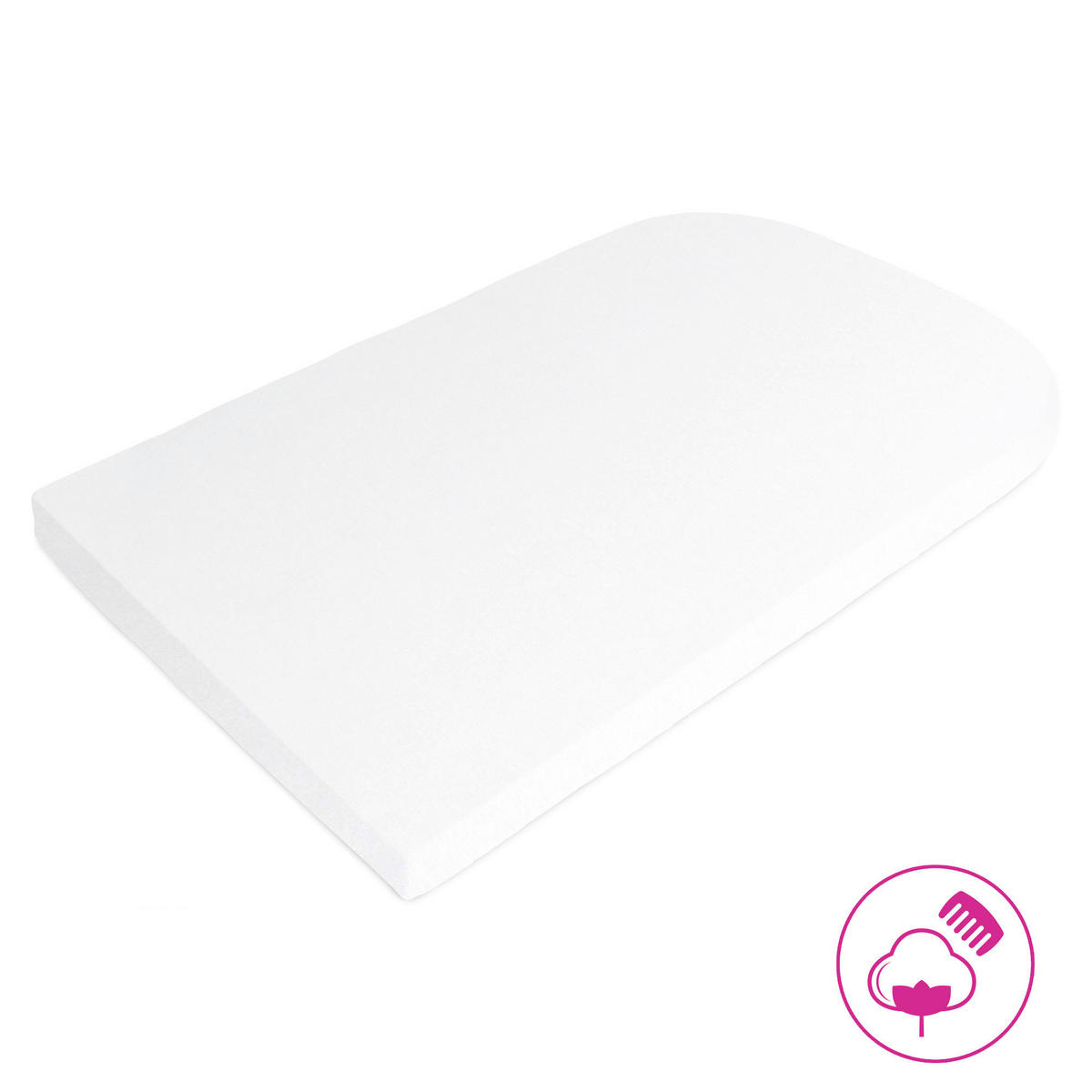 MATRATZENBEZUG    - Weiß, Basics, Textil (140/89/10cm) - Babybay