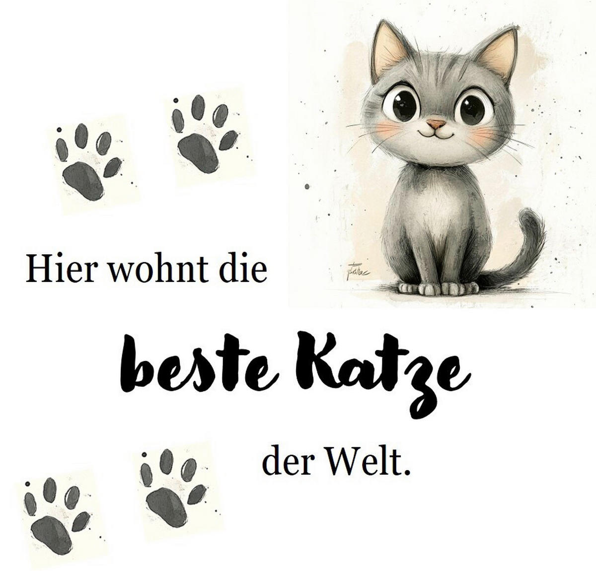 WANDTATTOO  25/35/0,10 cm    - Multicolor, Basics, Kunststoff (25/35/0,10cm)