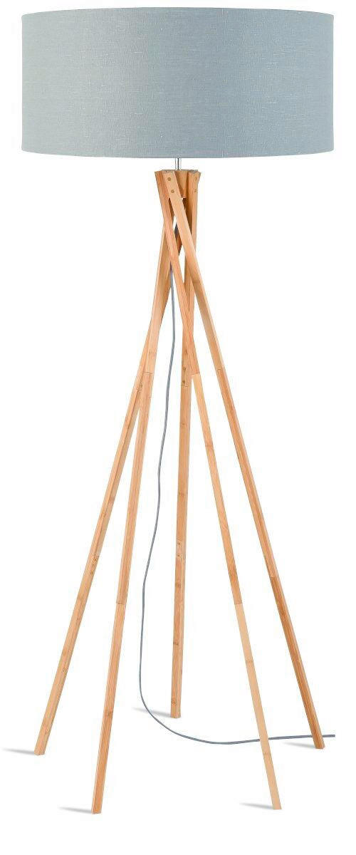 Lampadar - gri deschis/culoare natur, Trend (60/60/160cm) - Good & Mojo