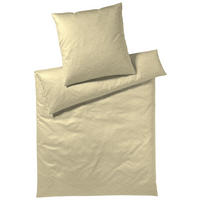 BETTWÄSCHE Makosatin 200/200 cm  - Gelb, Design, Textil (200/200cm) - Joop!