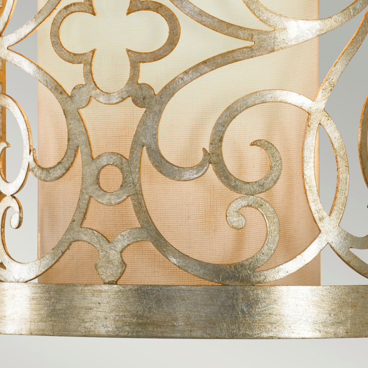 WANDLEUCHTE - Silberfarben/Goldfarben, Basics, Metall (19,7/9,9/24,1cm) - Elstead Lighting