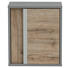 OBERSCHRANK 40,5/48,5/20,5 cm - Eichefarben/Alufarben, Design, Holzwerkstoff/Metall (40,5/48,5/20,5cm) - Stylife OBERSCHRANK 40,5/48,5/20,5 cm - Eichefarben/Alufarben, Design, Holzwerkstoff/Metall (40,5/48,5/20,5cm) - Stylife
