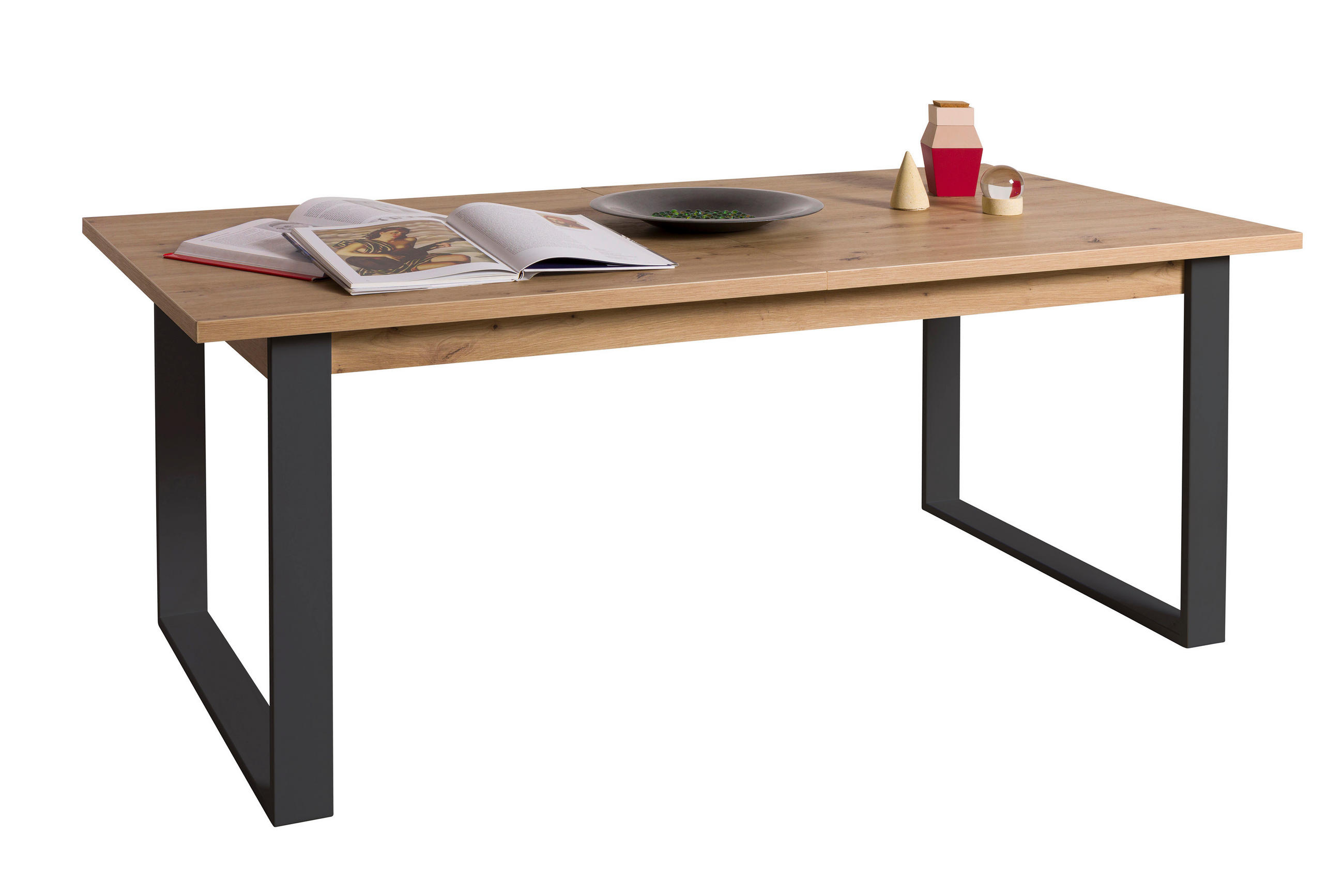 JEDILNA MIZA,  - Moderno, leseni material (180-240/76/91cm) - Carryhome