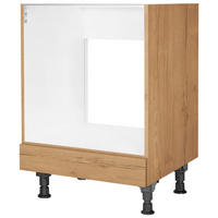 HERDUMBAUSCHRANK 60/87/56 cm  in Eichefarben  - Eichefarben, MODERN, Holzwerkstoff (60/87/56cm) - Nobilia