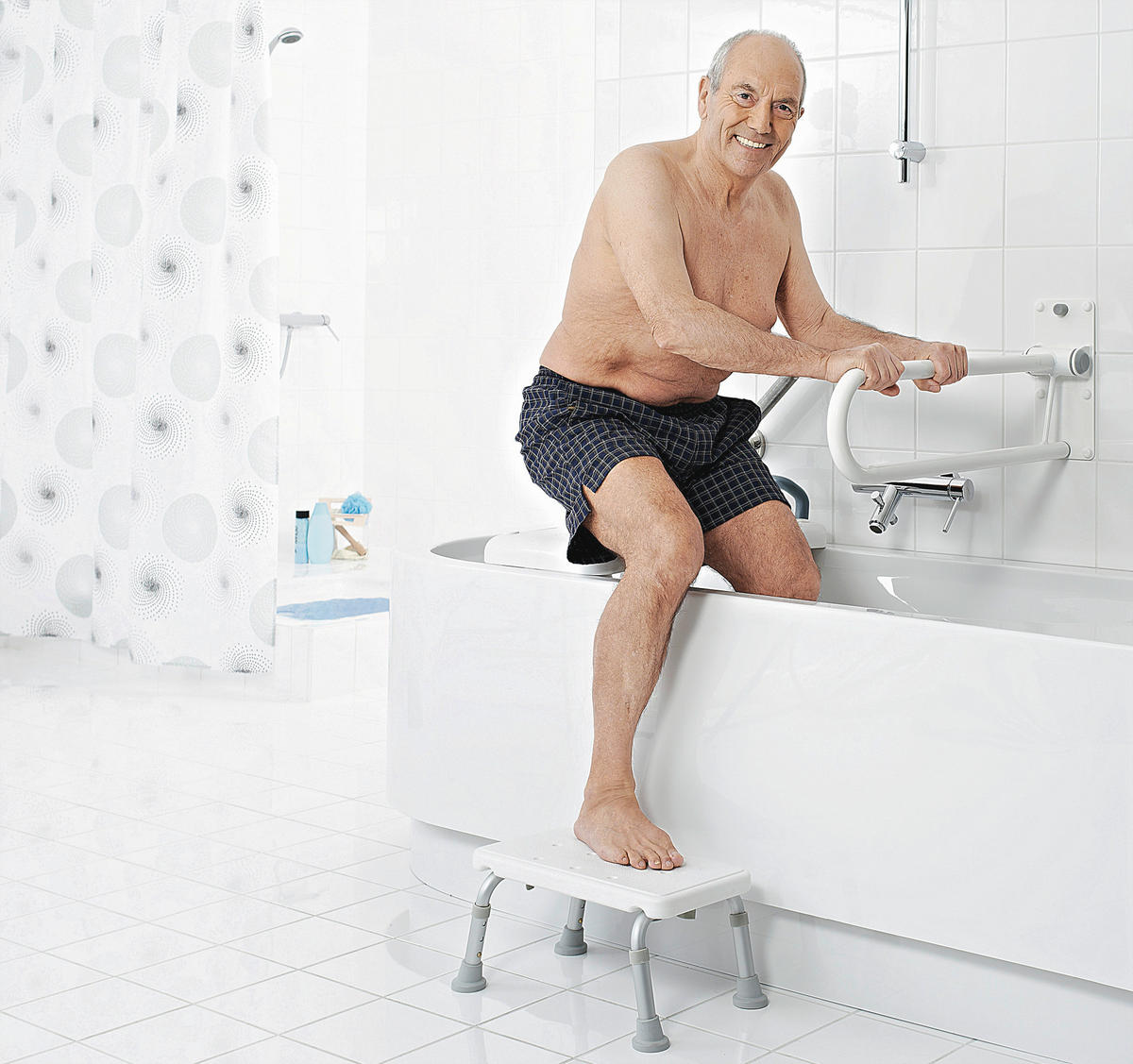 MÖBELGRIFF   - Weiß, Basics, Metall (55,5cm)