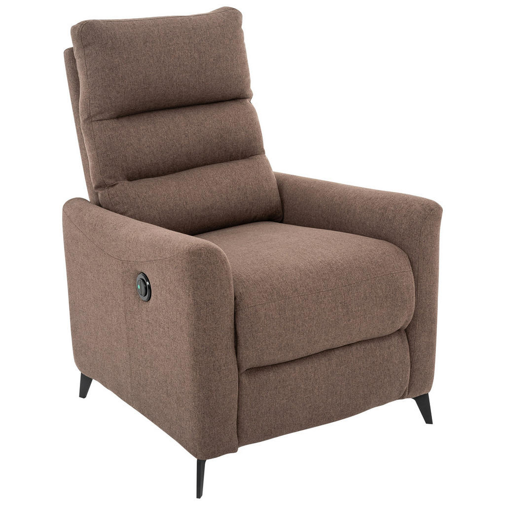 Livetastic RELAXAČNÉ KRESLO, textil, hnedá