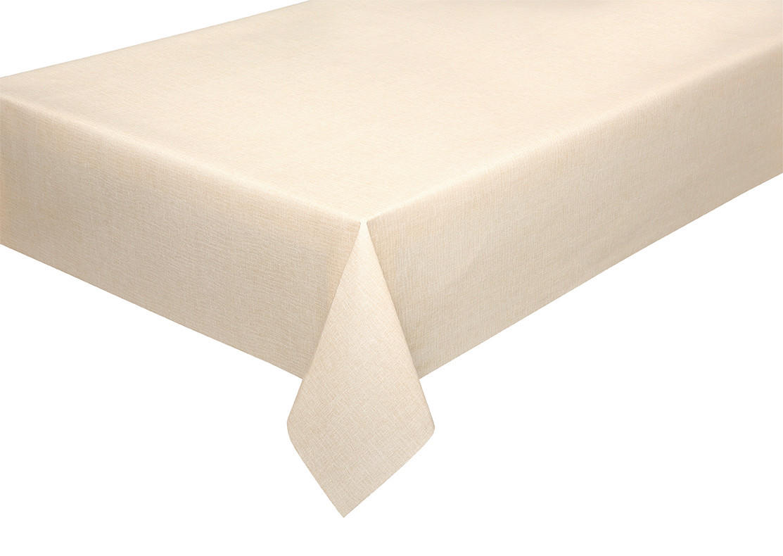 TISCHDECKE OSLO 130/220 cm  - Beige, Basics, Textil (130/220cm) - Peyer Syntex