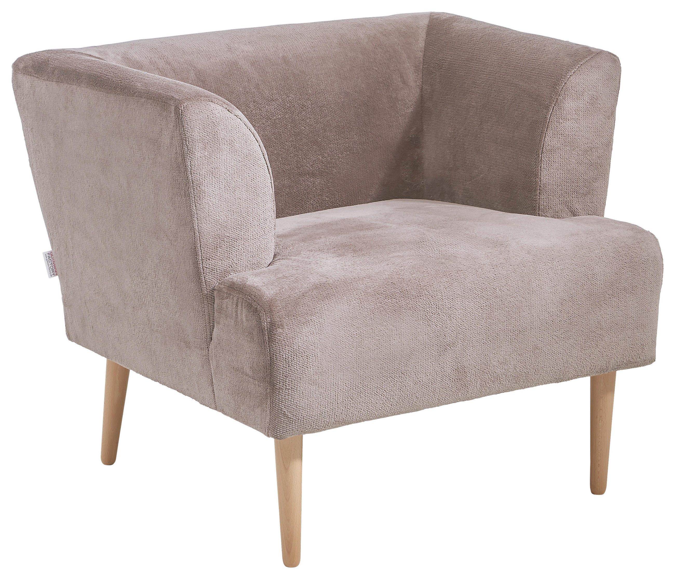 Hom`in Sessel Beige 85x71x80 cm