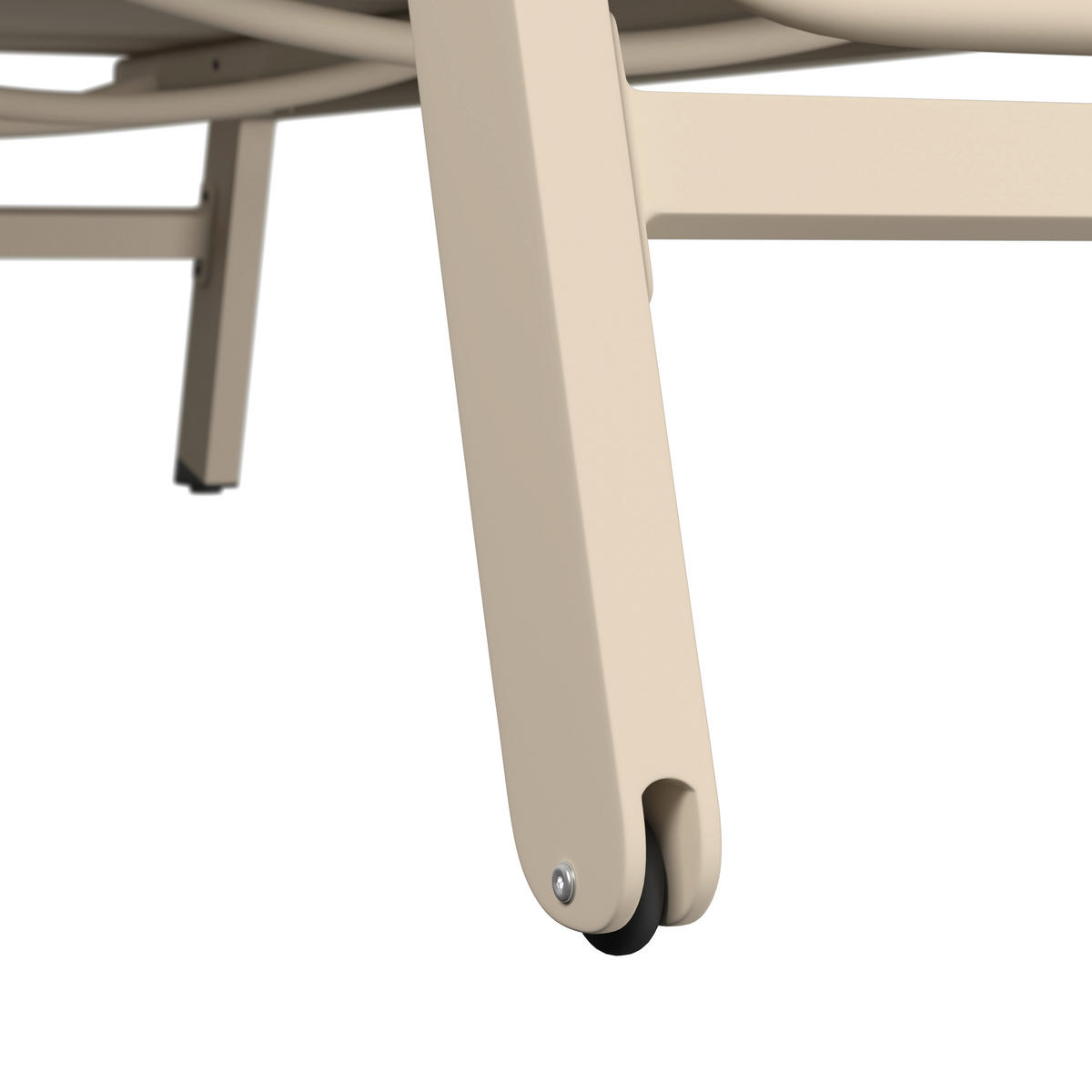 SONNENLIEGE 55/92/164 cm  - Beige, Design, Textil/Metall (55/92/164cm) - Ambia Garden