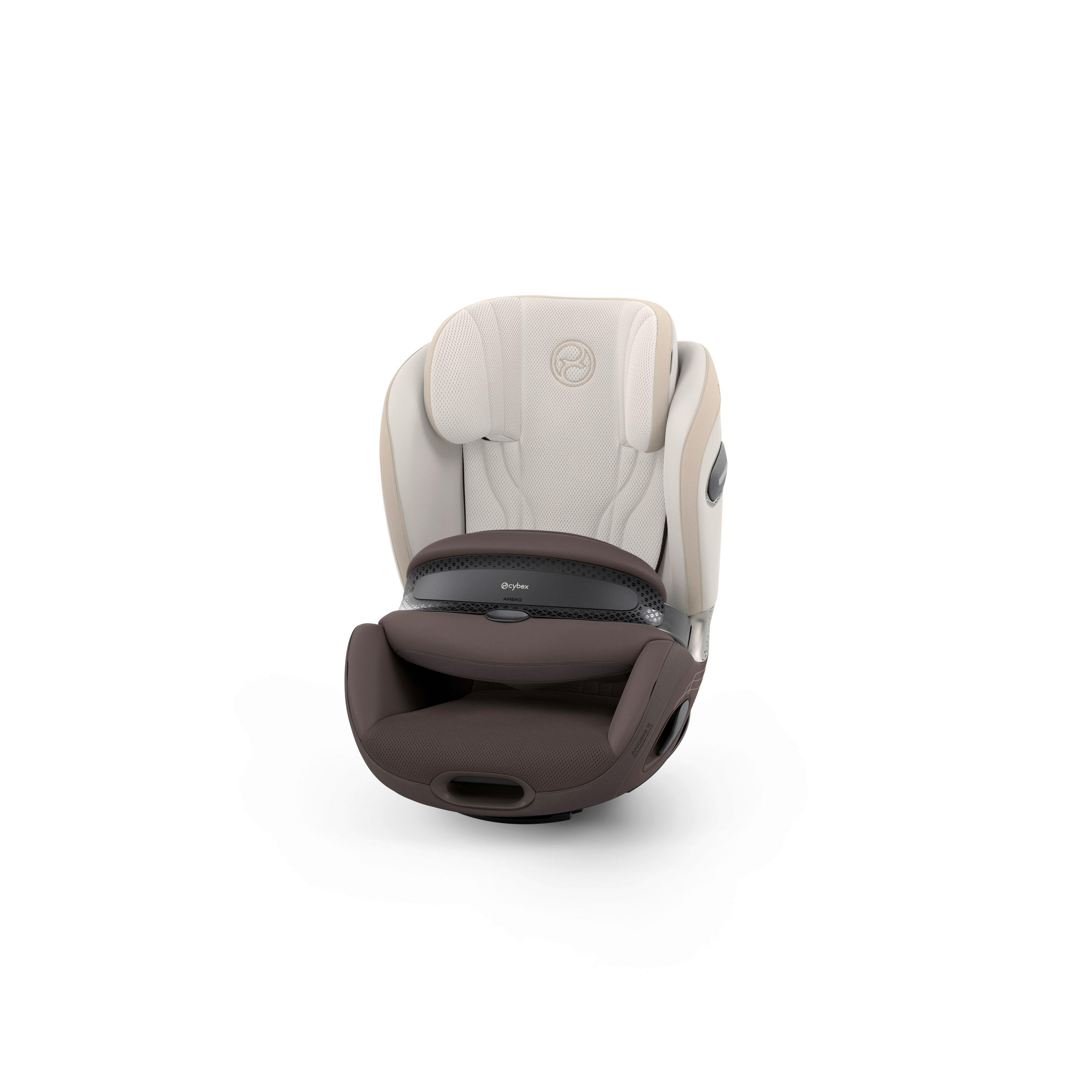 KINDERAUTOSITZ Anoris S Style Amber Brown  - Hellbraun, Basics, Kunststoff/Textil (49/45/58cm) - cybex PLATINUM