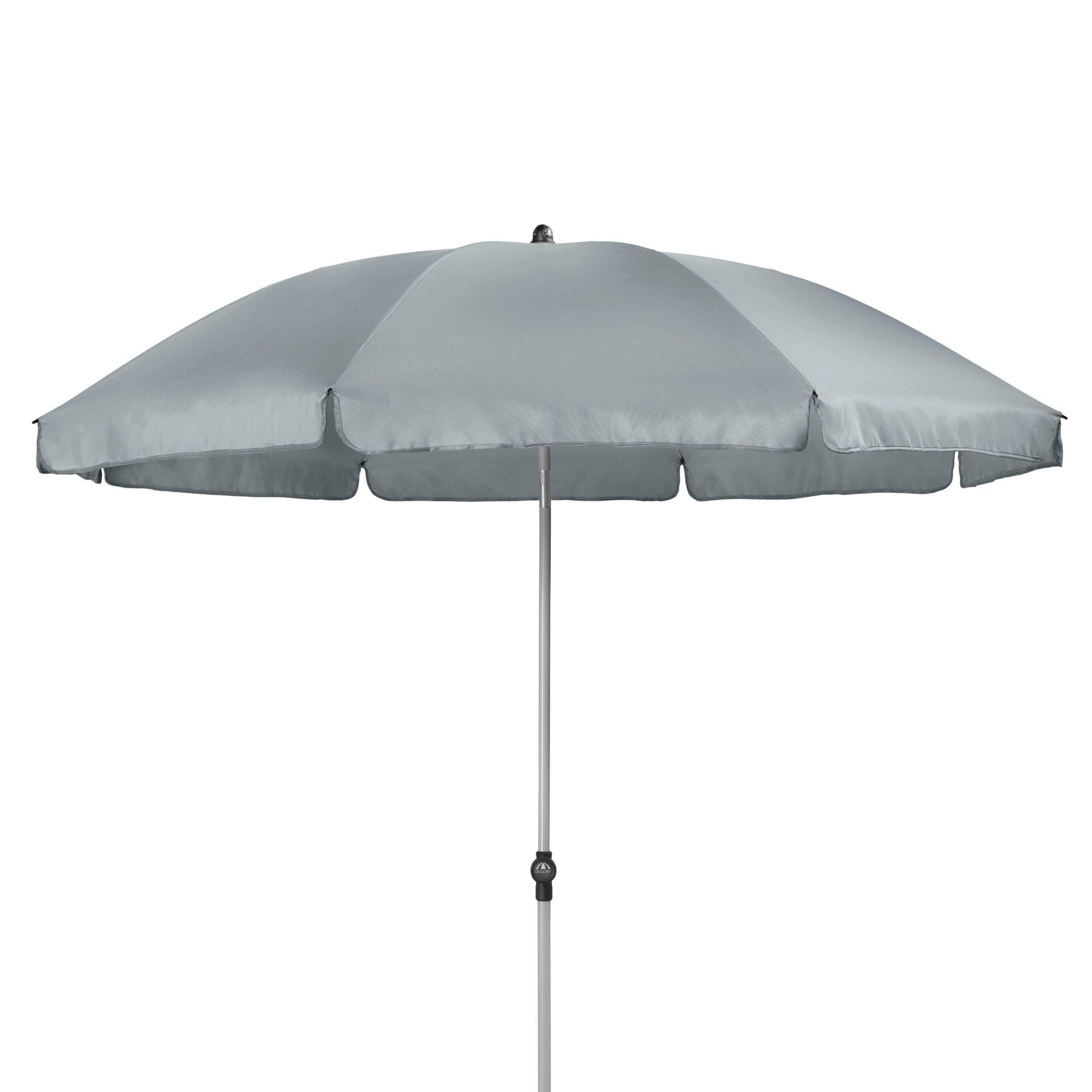 SONNENSCHIRM 200 cm  - Hellgrau, Basics, Textil/Metall (200/200cm) - Doppler