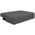 BOXSPRINGSOFA in Chenille Anthrazit  - Anthrazit/Schwarz, MODERN, Kunststoff/Textil (210/72/105cm) - Cantus