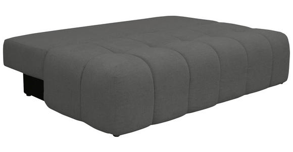 BOXSPRINGSOFA in Chenille Anthrazit  - Anthrazit/Schwarz, MODERN, Kunststoff/Textil (210/72/105cm) - Cantus