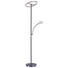 LED-STEHLEUCHTE - Weiß/Nickelfarben, Design, Kunststoff/Metall (72/70/195cm) LED-STEHLEUCHTE - Weiß/Nickelfarben, Design, Kunststoff/Metall (72/70/195cm)