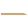 OBERPLATTE  Holzwerkstoff  Eichefarben  - Eichefarben, KONVENTIONELL, Holzwerkstoff (46/1,6/42cm) - Hom`in