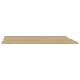 OBERPLATTE  Holzwerkstoff  Eichefarben  - Eichefarben, KONVENTIONELL, Holzwerkstoff (91/1,6/42cm) - Hom`in