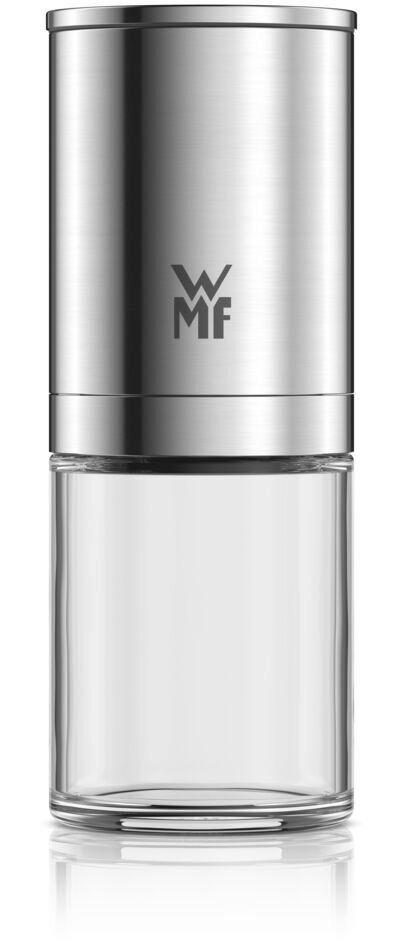GEWÜRZMÜHLEN-UNTERSETZER Trend  - Edelstahlfarben/Transparent, Basics, Glas/Keramik (6,2/6,2/16cm) - WMF