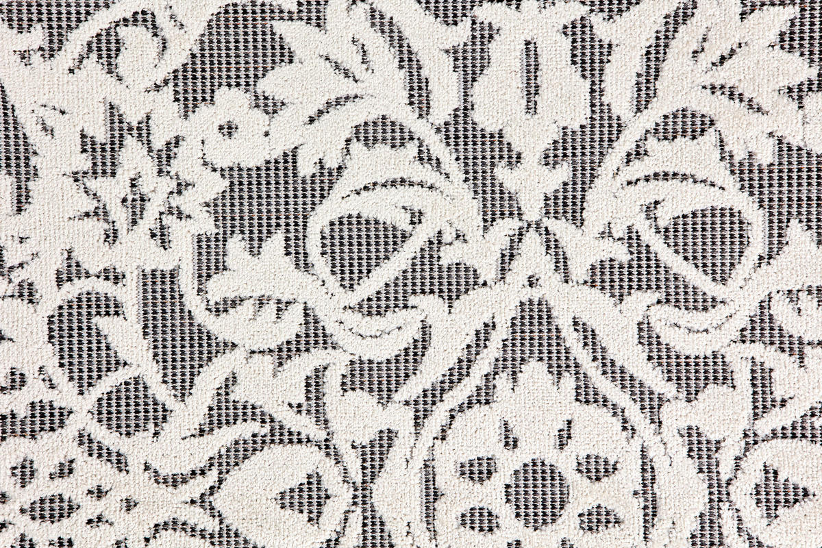 OUTDOORTEPPICH  für Terrasse und Balkon 160/230 cm Serina Grau, Weiß  - Weiß/Grau, Basics, Kunststoff (160/230cm) - Astra