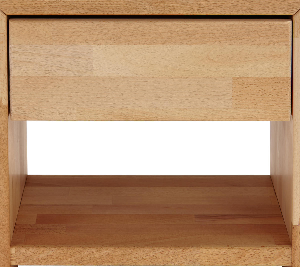 NACHTSCHRANK 40/40/33 cm Kernbuche massiv  - Kernbuche, KONVENTIONELL, Holz (40/40/33cm) - Boxxx