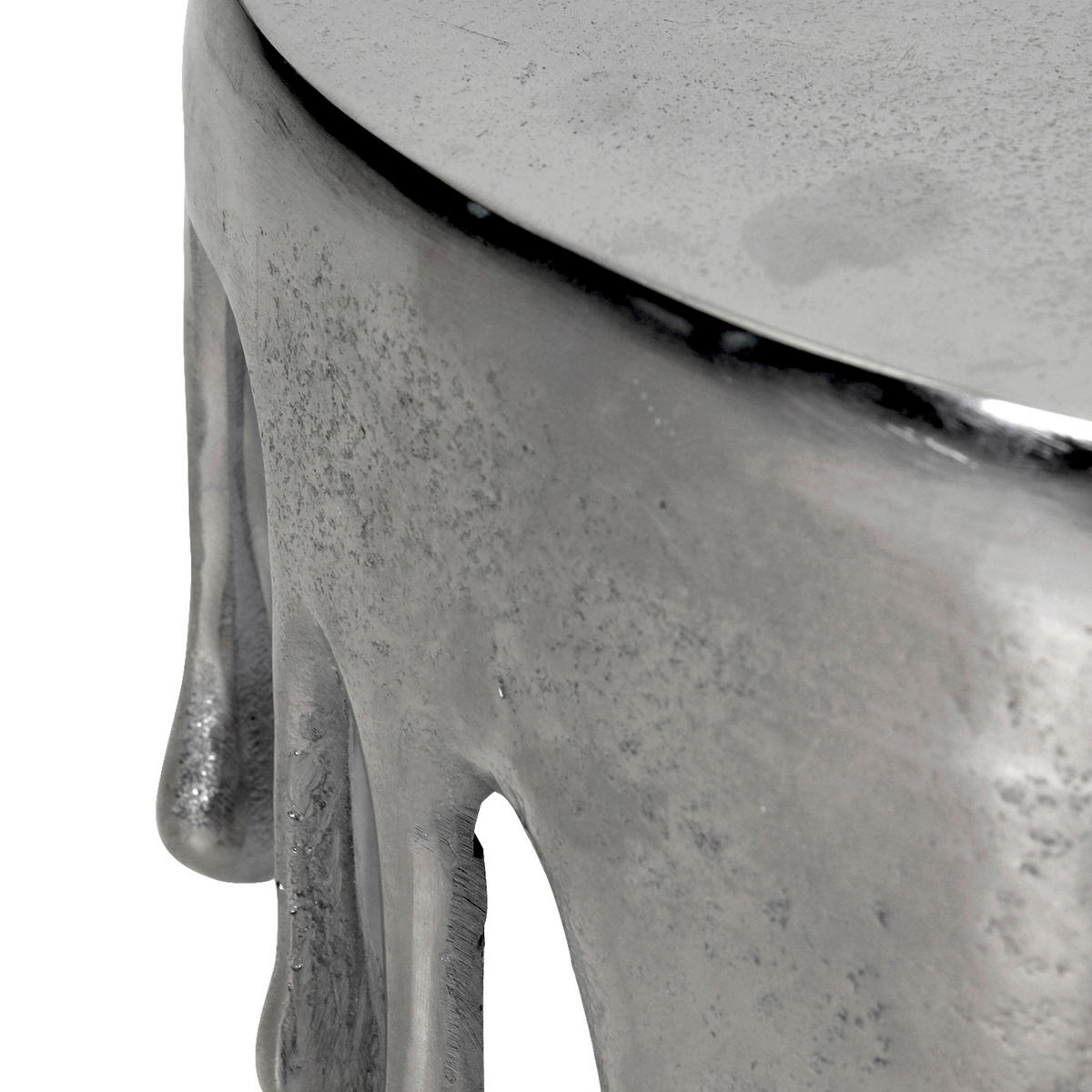 BEISTELLTISCH in Metall 38/38/50 cm  - Silberfarben, Modern, Metall (38/38/50cm) - Ambia Home