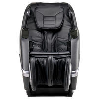 MASSAGESESSEL  mit Lederlook Schwarz integrierte Lautsprecher, Relaxfunktion, Liegefunktion, Netzbetrieb, Massagefunktion, Herz-Waage-Funktion, abwischbar, Bluetooth-Lautsprecher, Rückenlehne in S-Form  - Schwarz, KONVENTIONELL, Kunststoff/Textil (76/115/155-168cm) - Welnova