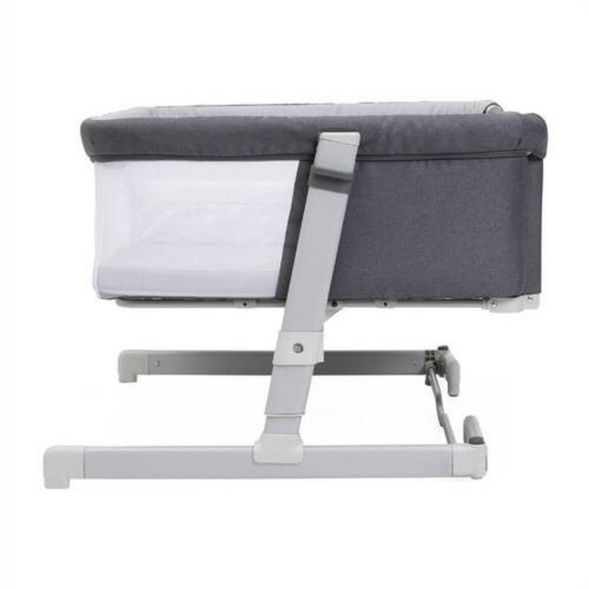 BEISTELLBETT NEXT2ME TWINS   - Grau, Basics, Textil/Metall (98/98/62/77cm) - Chicco